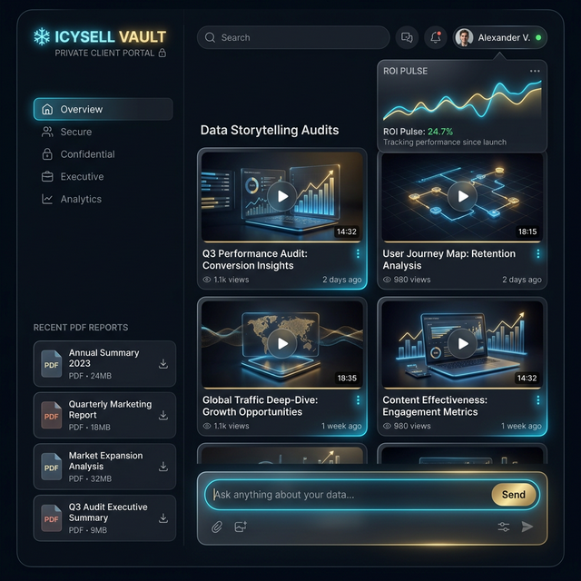 Icysell Vault Mockup